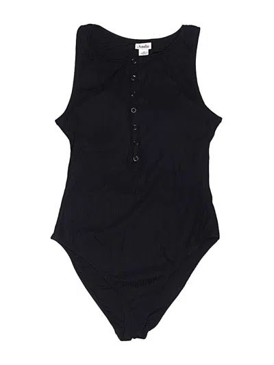 Pre-owned Andie One Piece Swimsuit In Black