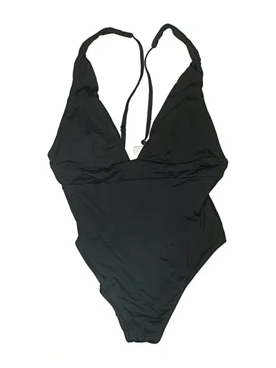 Pre-owned Andie One Piece Swimsuit In Black