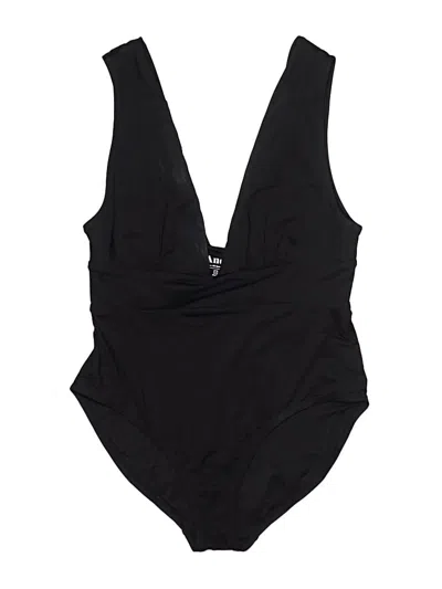 Pre-owned Andie One Piece Swimsuit In Black