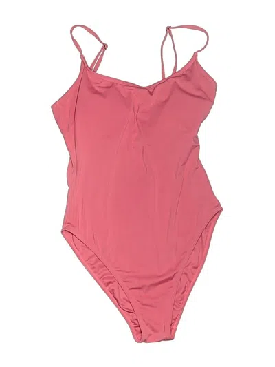 Pre-owned Andie One Piece Swimsuit In Pink
