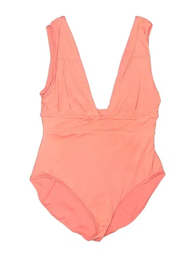 Pre-owned Andie One Piece Swimsuit In Pink