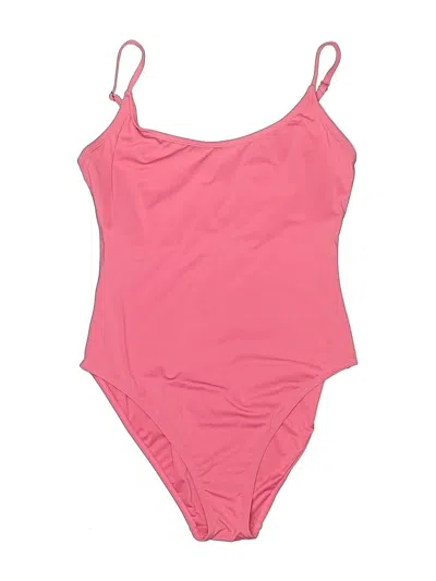 Pre-owned Andie One Piece Swimsuit In Pink