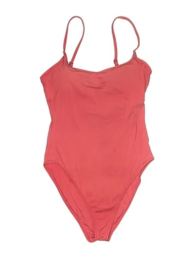 Pre-owned Andie One Piece Swimsuit In Red