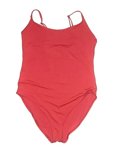 Pre-owned Andie One Piece Swimsuit In Red