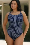 Andie Plus Fiji One-piece Swimsuit In Blue