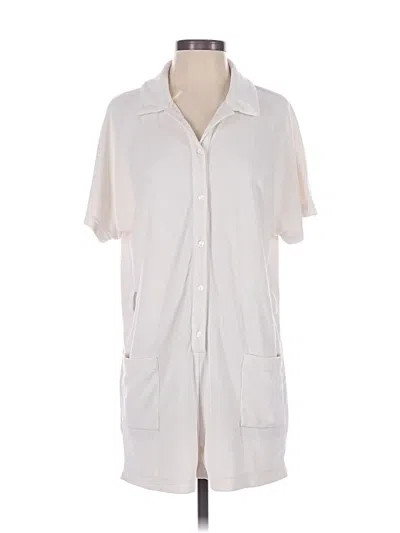 Pre-owned Andie Romper In Ivory