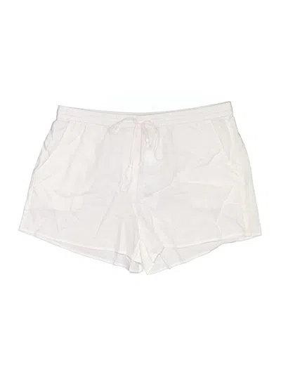 Pre-owned Andie Shorts In Ivory