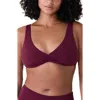 Andie Sicily Bikini Top In Burgundy