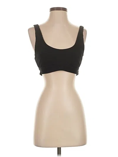 Pre-owned Andie Sports Bra In Black