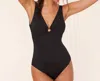 Andie Swim Bonita One Piece In Black In Black