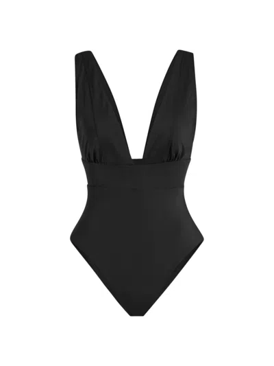 Andie Swim Women's Mykonos One-piece Swimsuit In Black