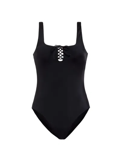 Andie Swim Women's The Macao One-piece Swimsuit In Black