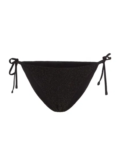 Andie Swim Women's The String Bikini Bottom In Black