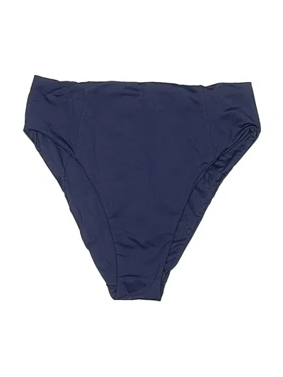 Pre-owned Andie Swimsuit Bottoms In Blue