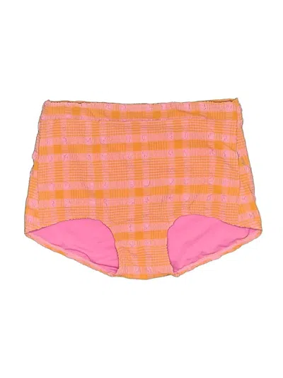 Pre-owned Andie Swimsuit Bottoms In Pink