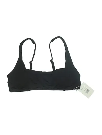 Pre-owned Andie Swimsuit Top Black Swimwear
