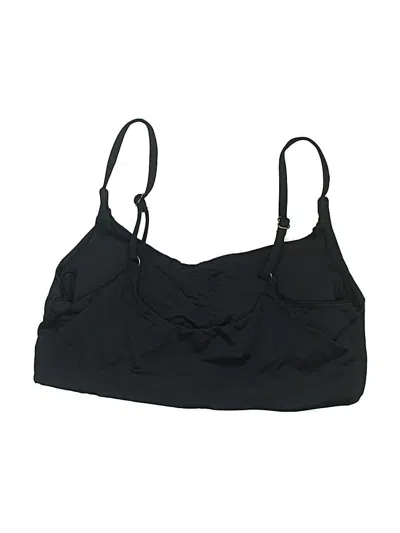Pre-owned Andie Swimsuit Top Black Swimwear