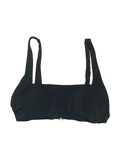 Pre-owned Andie Swimsuit Top Black Swimwear