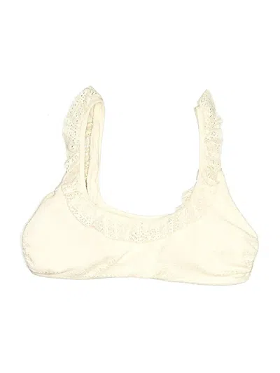 Andie Swimsuit Top Ivory Swimwear