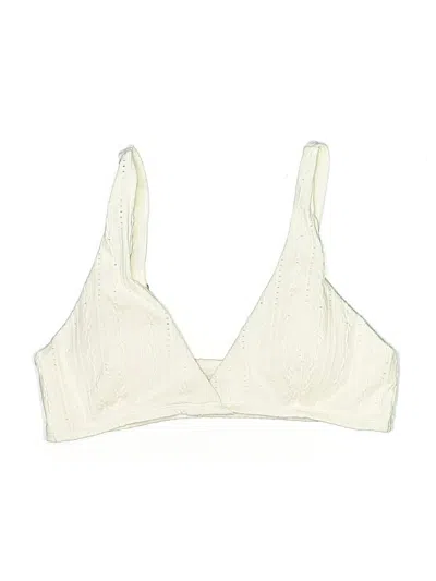 Andie Swimsuit Top Ivory Swimwear In White