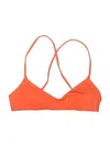 Andie Swimsuit Top Orange Swimwear In Orange
