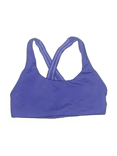 Andie Swimsuit Top Purple Swimwear