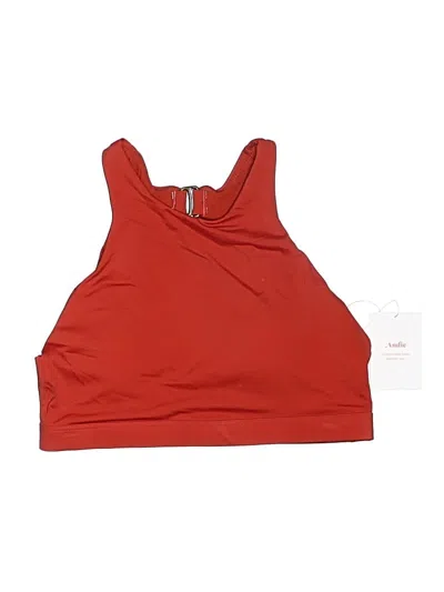 Andie Swimsuit Top Red Swimwear