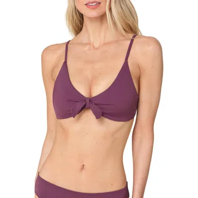 Andie Tenerife Bikini Top In Brown