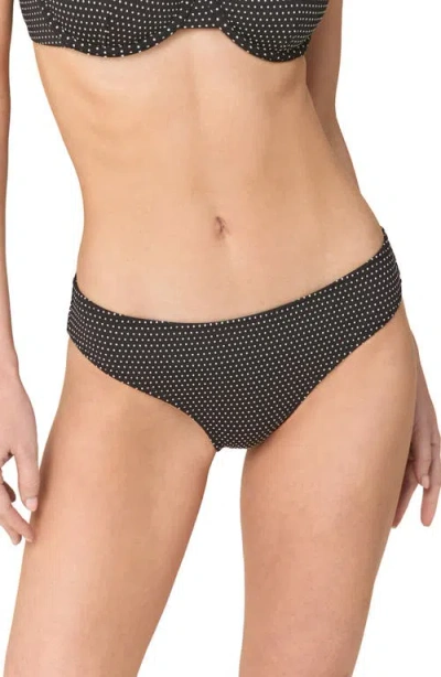Andie The '90s High Waist Bikini Bottoms In Black