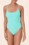 Andie The Amalfi One-piece Swimsuit In Opal