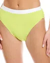 Andie The Banded Bottom In Yellow