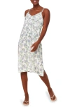 ANDIE THE BARRETA FLORAL PRINT COVER-UP DRESS