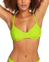 Andie The Bermuda Scoop Neck Top In Yellow