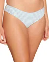 Andie The Bikini Bottom In Blue