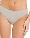 Andie The Bikini Bottom In Grey