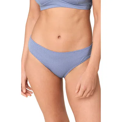 Andie The Classic Bikini Bottoms In Blue