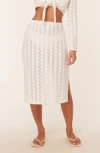 ANDIE THE CRETE POINTELLE COVER-UP SKIRT