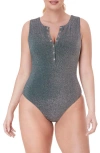 Andie The Mailbu One-piece Swimsuit In Cascade