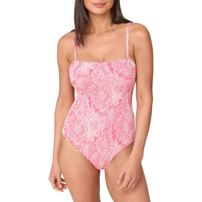 Andie The Mersea One-piece Swimsuit In Pink