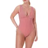 Andie The Mykonos One-piece Swimsuit In Shell