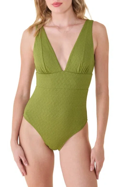 Andie The Mykonos One-piece Swimsuit In Green