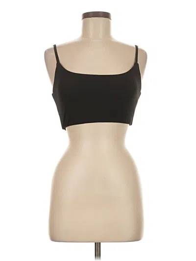 Pre-owned Andie Tube Top Black Strapless Neckline Tops