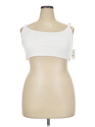 Andie Tube Top White Strapless Neckline Tops