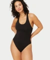 Andie The Tulum Long Torso One-piece Swimsuit In Black