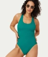 Andie Tulum One-piece In Peacock