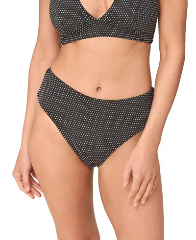 Andie Women's Classic Low Rise Bikini Bottom In Black