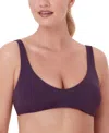 Andie Women's Delray Pullover Scoop-neck Bikini Top In Acai