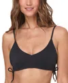 Andie Women's Elba Side-tie Bikini Top, Exclusively At Macy's In Black
