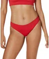 Andie Bikini Bottoms In Cherry Red