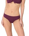 Andie Women's Low Rise Bikini Bottom In Purple